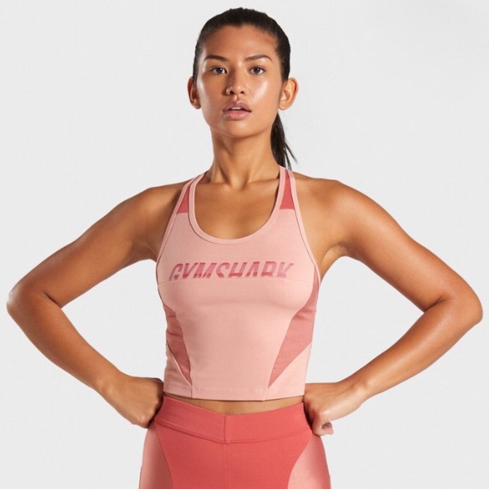 Gymshark turbo vest - brick red